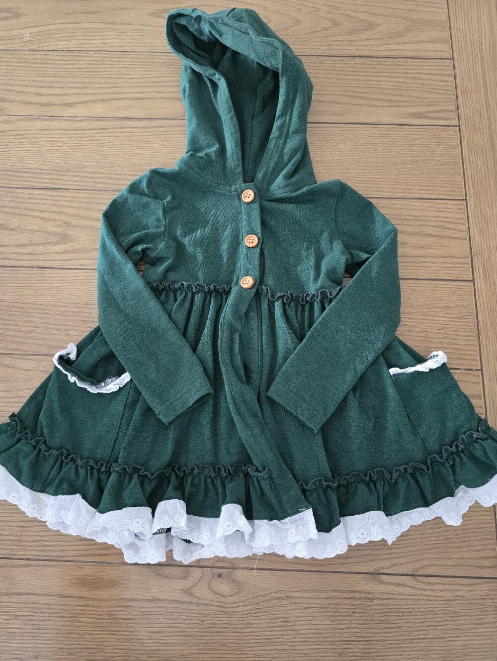 MIA Miel Green Cardigan 2T